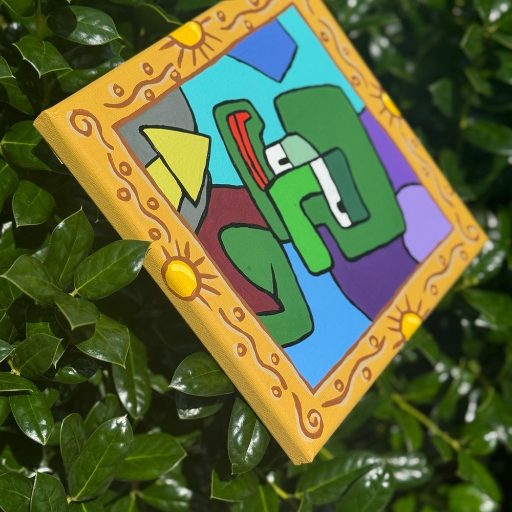 One of Squidward’s self portraits - Picture 2 of 2